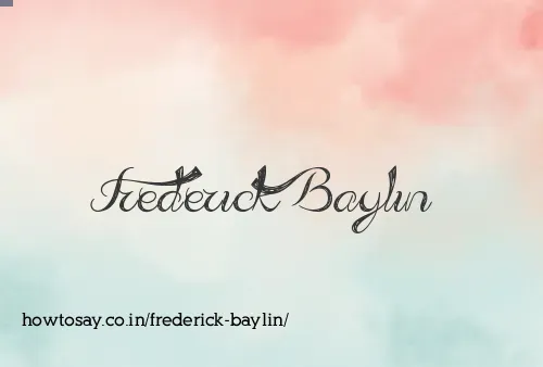 Frederick Baylin