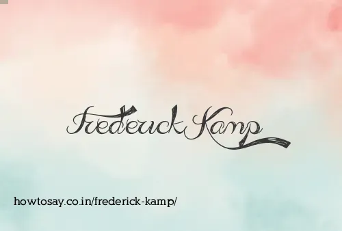 Frederick Kamp