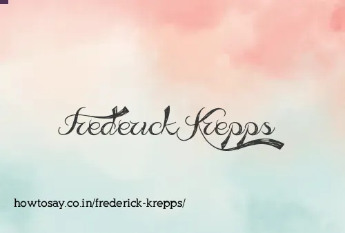 Frederick Krepps