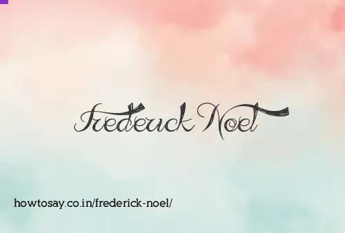 Frederick Noel
