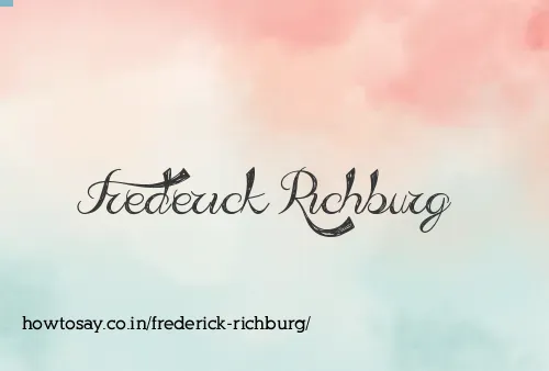 Frederick Richburg