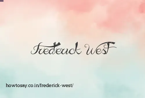 Frederick West