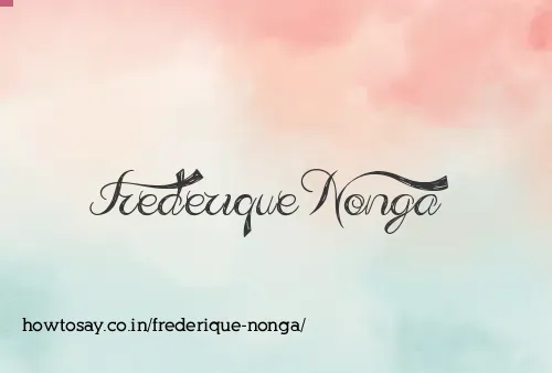 Frederique Nonga