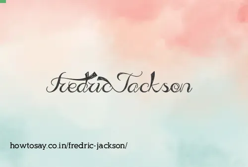 Fredric Jackson