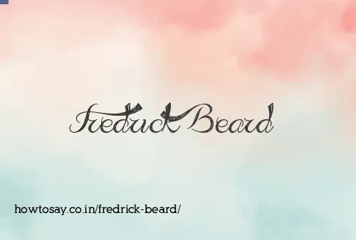 Fredrick Beard