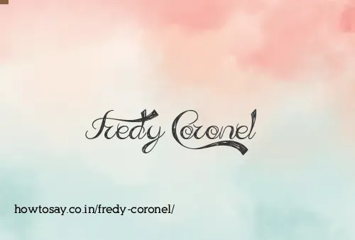 Fredy Coronel