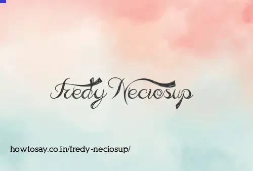 Fredy Neciosup