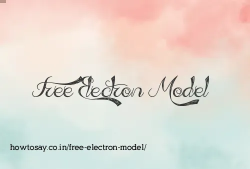 Free Electron Model