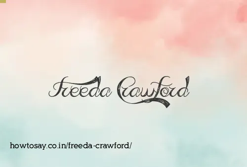 Freeda Crawford