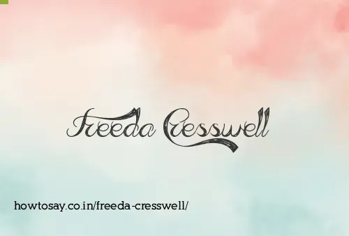 Freeda Cresswell
