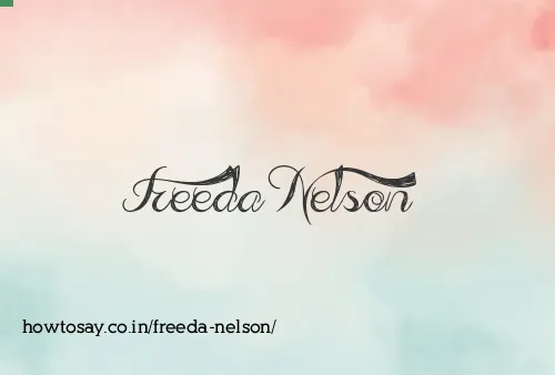 Freeda Nelson