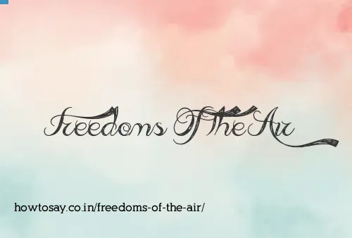 Freedoms Of The Air