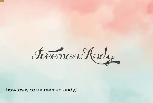 Freeman Andy