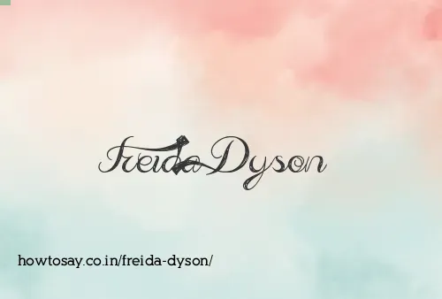 Freida Dyson