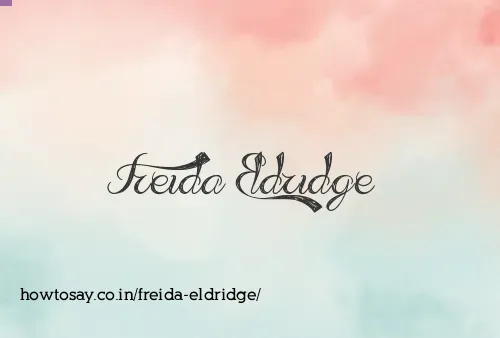 Freida Eldridge