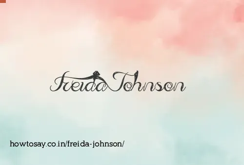 Freida Johnson