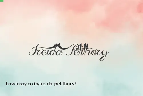Freida Petithory