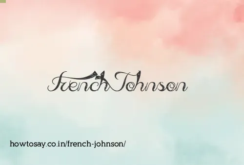 French Johnson
