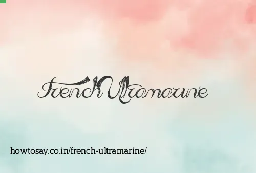 French Ultramarine