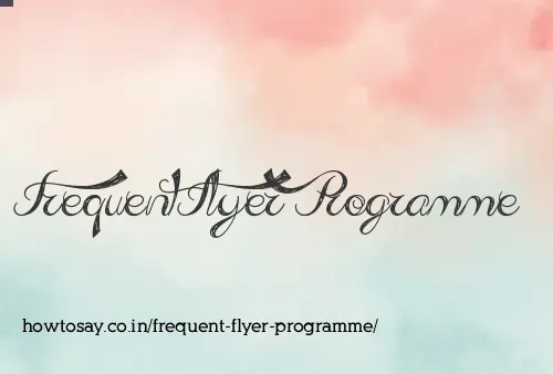 Frequent Flyer Programme