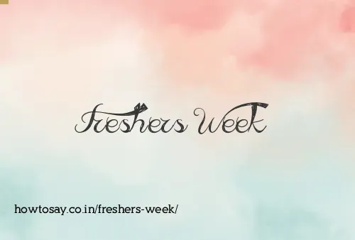 Freshers Week