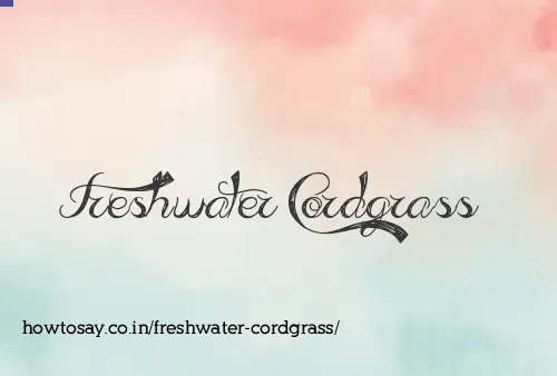 Freshwater Cordgrass
