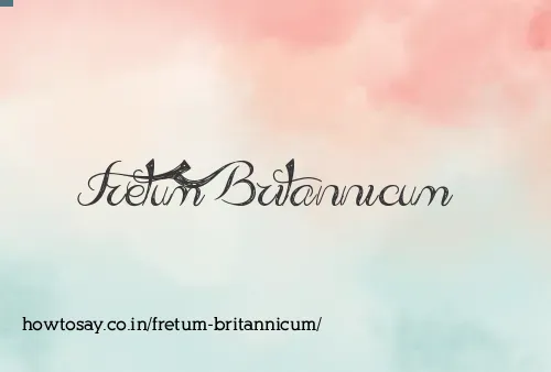 Fretum Britannicum