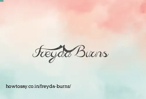 Freyda Burns