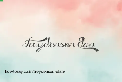 Freydenson Elan