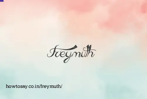 Freymuth