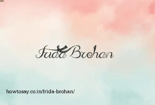 Frida Brohan