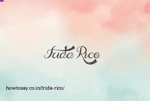 Frida Rico