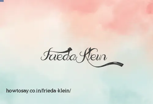 Frieda Klein