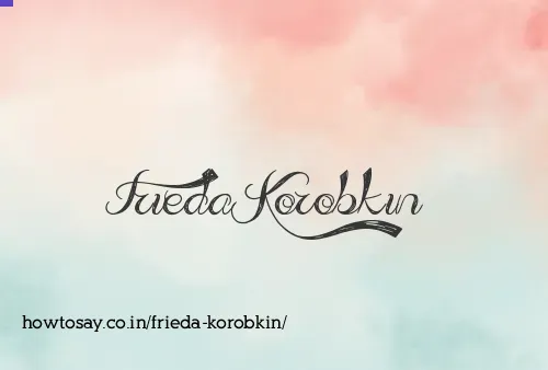 Frieda Korobkin