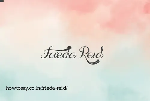 Frieda Reid