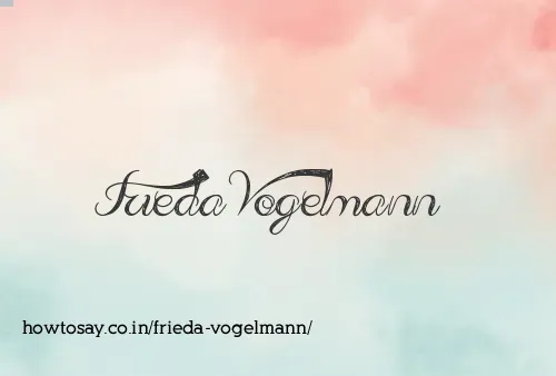 Frieda Vogelmann
