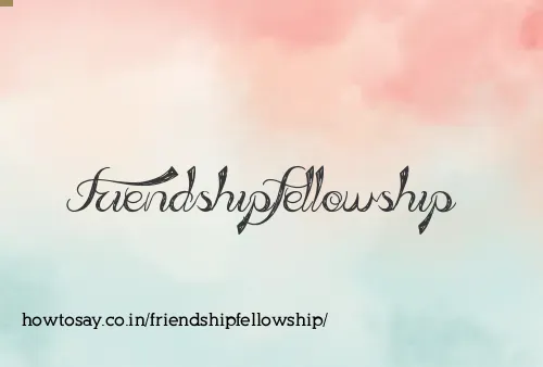 Friendshipfellowship