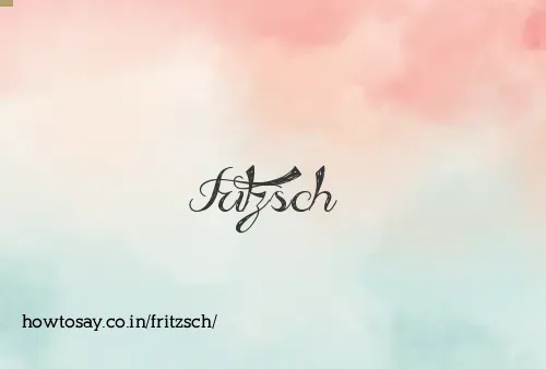 Fritzsch