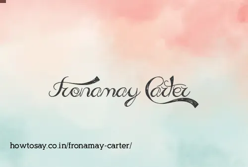 Fronamay Carter