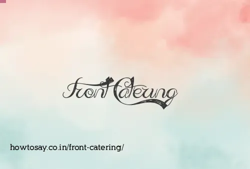 Front Catering