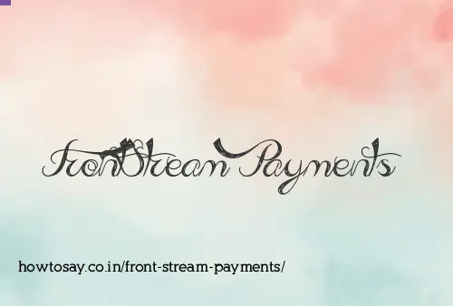 Front Stream Payments