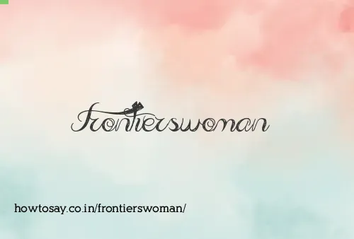 Frontierswoman