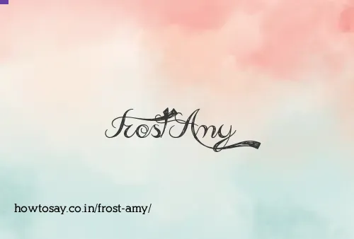 Frost Amy