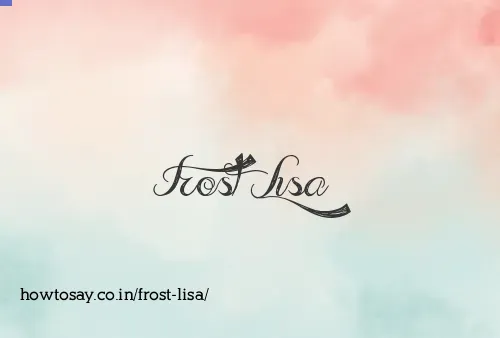 Frost Lisa