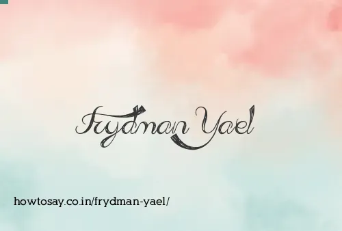 Frydman Yael