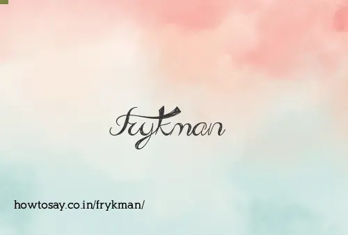 Frykman