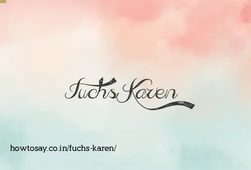 Fuchs Karen