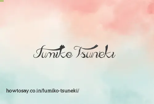 Fumiko Tsuneki
