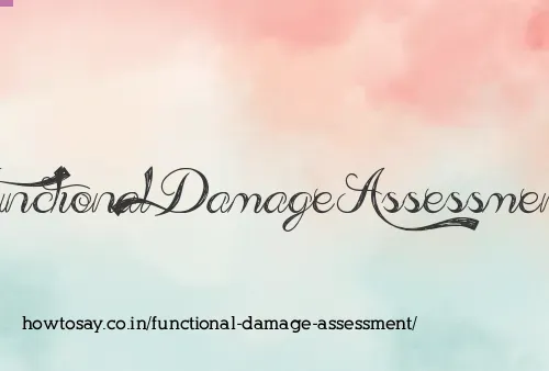 Functional Damage Assessment