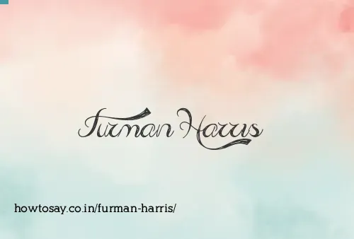 Furman Harris